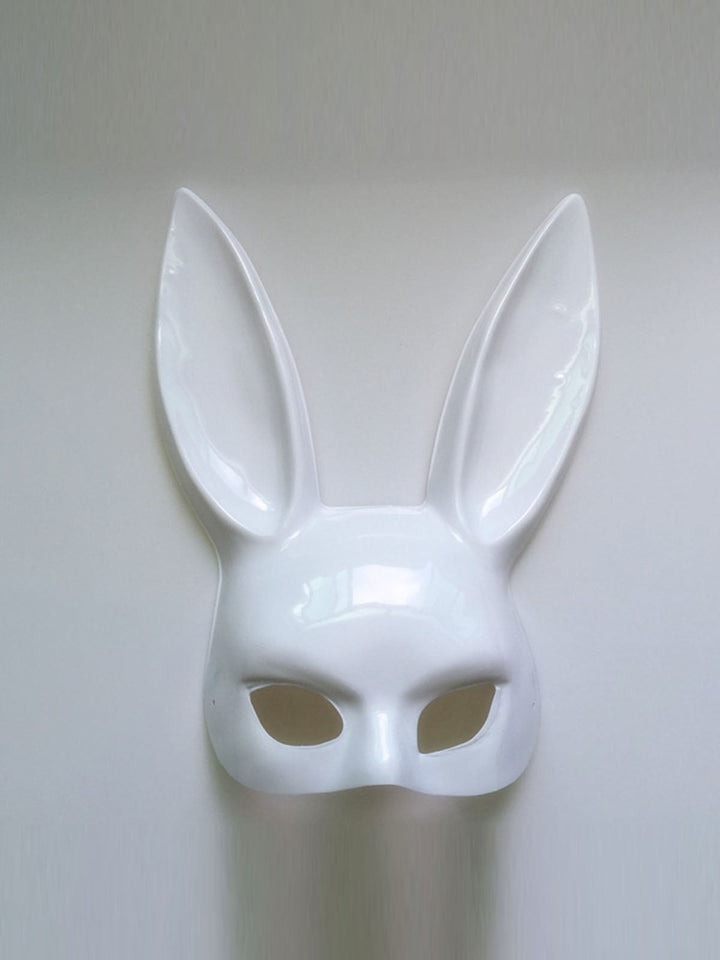 She finds her vintage story in this Halloween Easter Bunny Half Face Mask