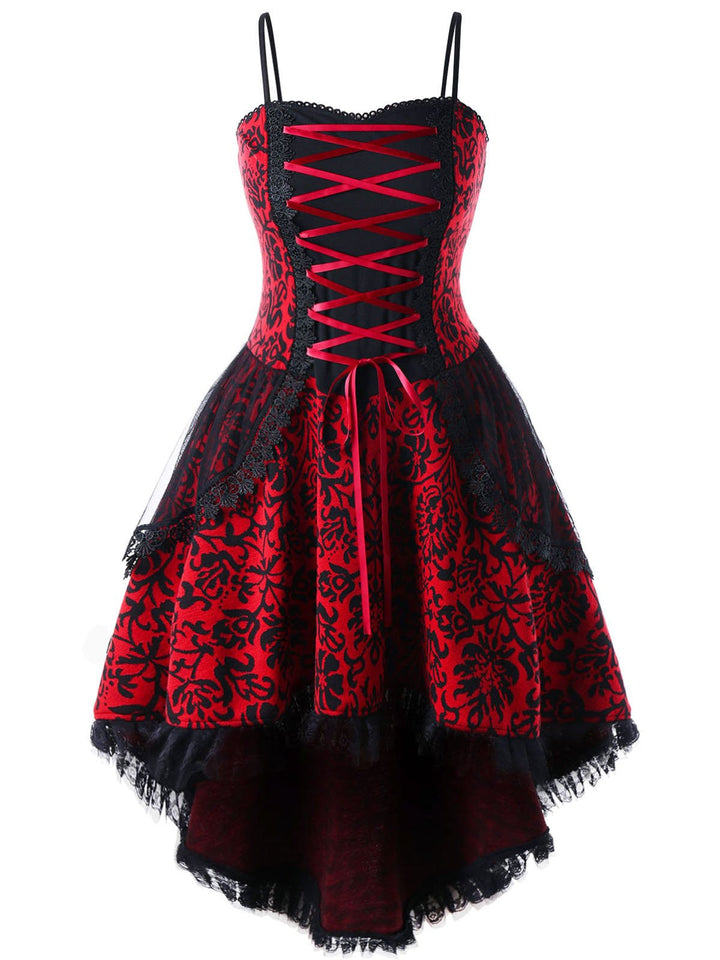 Halloween Gothic Lace Steampunk Dress: timeless style reimagined