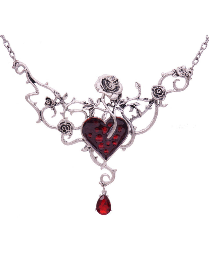 Halloween Heart Alloy Vintage Necklace: timeless style reimagined