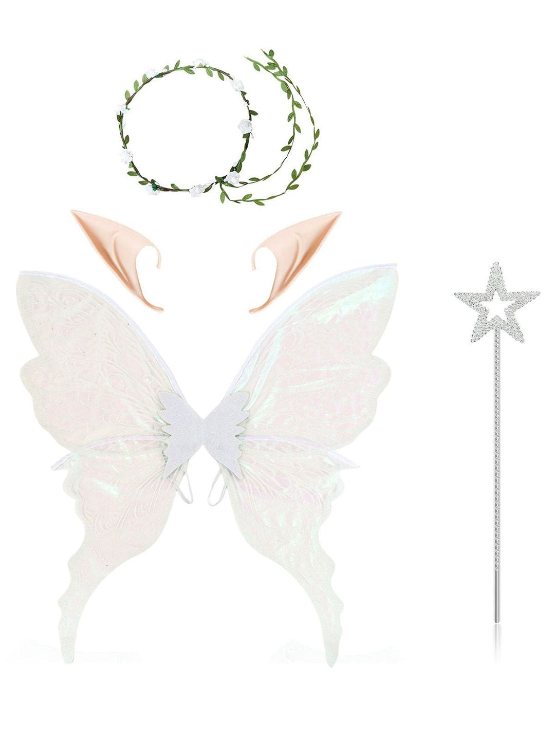 Halloween Magical Fairy Wings Costume Set - vintage fashion, retro style