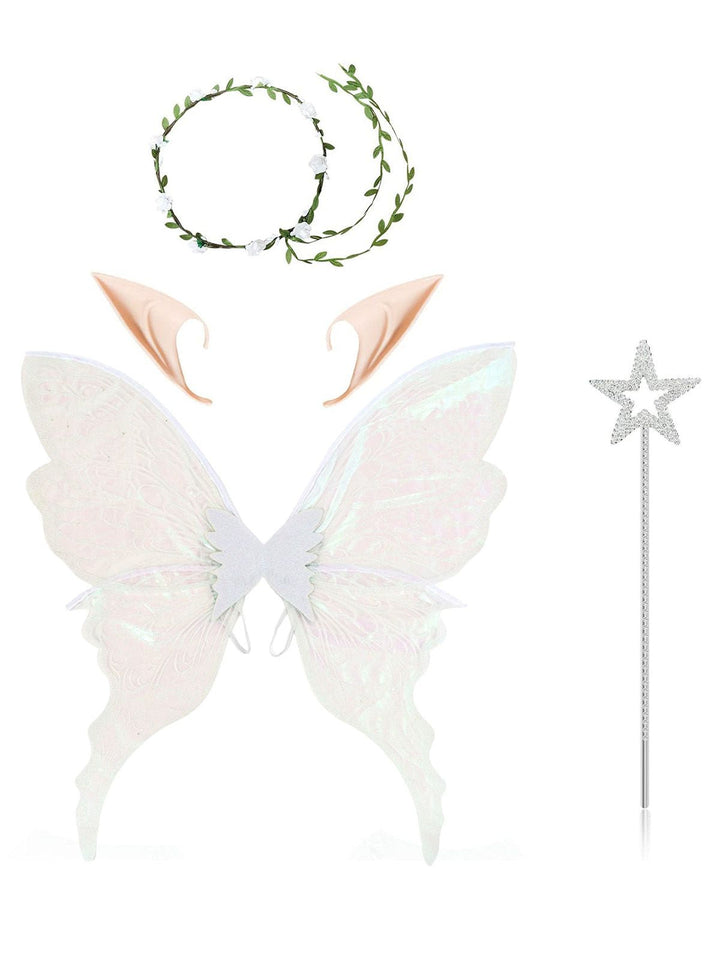 Halloween Magical Fairy Wings Costume Set - vintage fashion, retro style