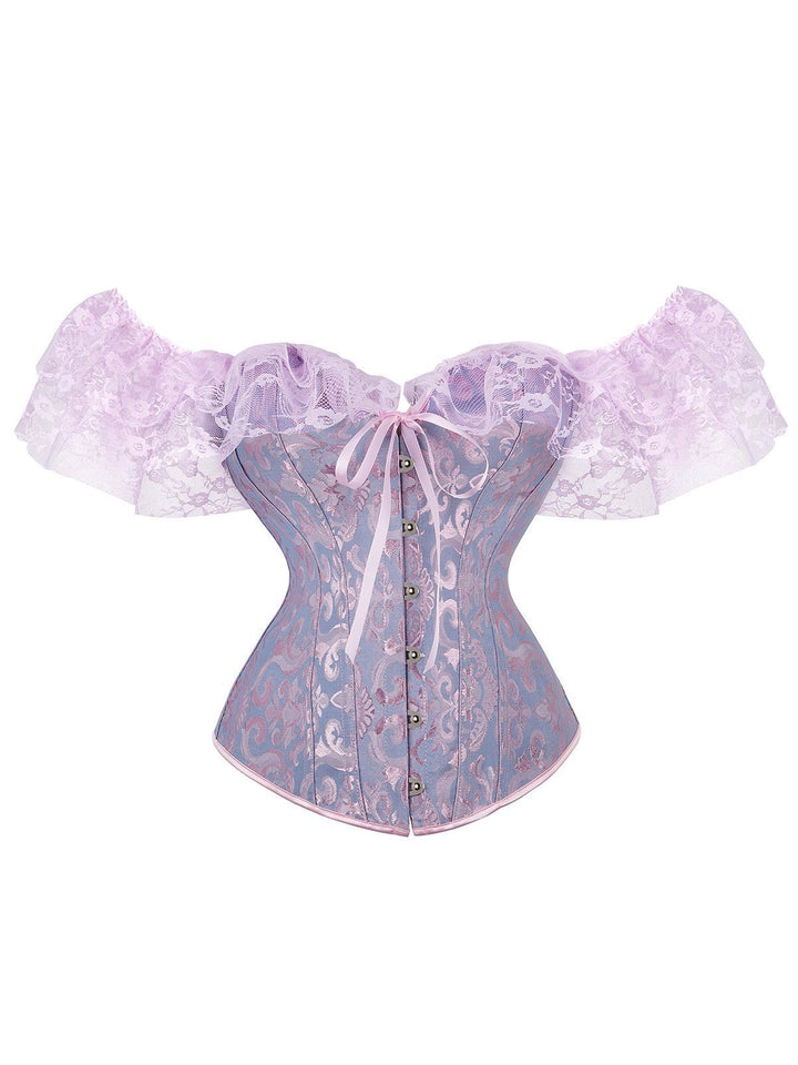 Halloween Steampunk Lace Gothic Corset: timeless style reimagined
