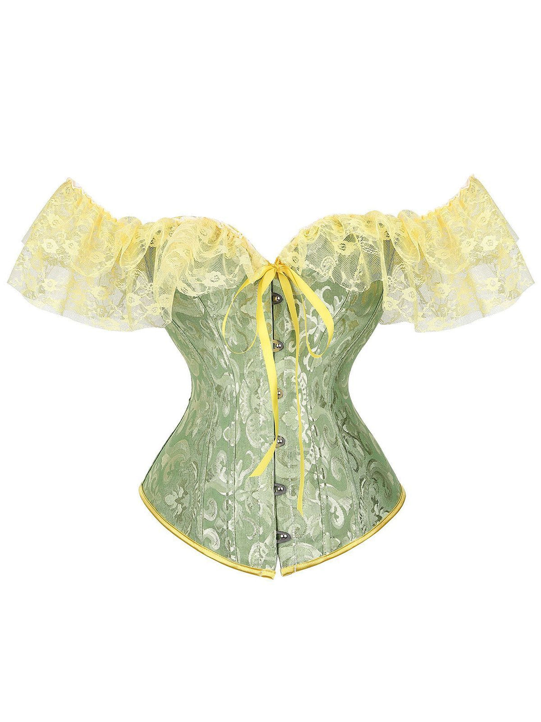 Halloween Steampunk Lace Gothic Corset: timeless style reimagined