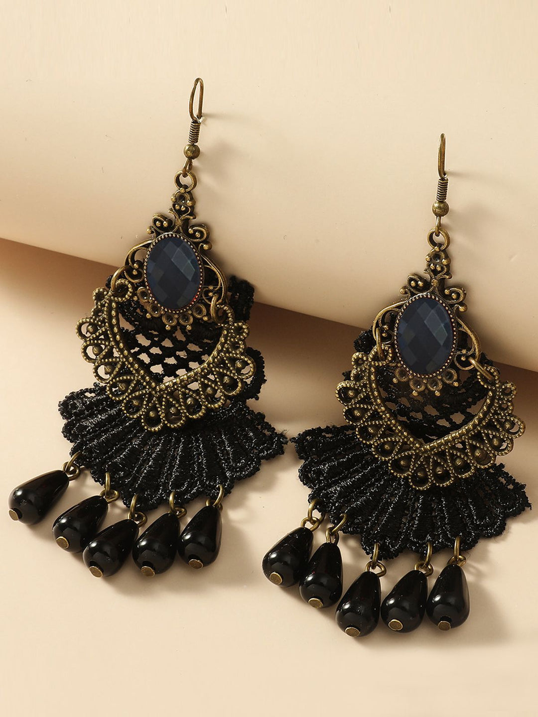 This Halloween Vintage Beading Earrings carries 1950s stories waiting to be told