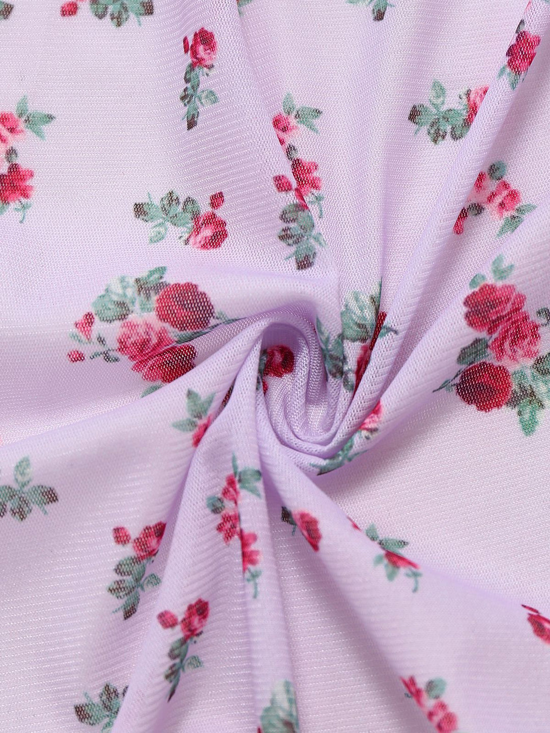 Lavender Ditsy Floral Bow Slip Nightdress — the kind of dress that makes strangers smile