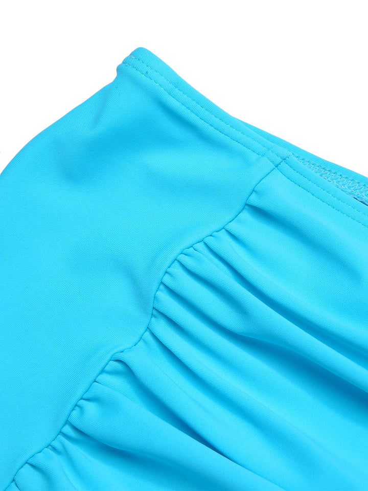 Light Blue Stripe Strap Swimsuit, vintage swimsuit, swimwear - perfect for women who love vintage and retro fashion