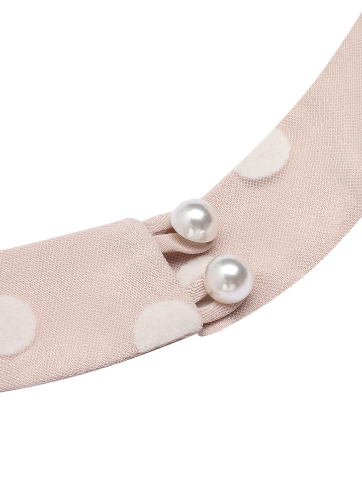 Light Pink 1950s Halter Romper &amp; Polka Dots Skirt: timeless style reimagined