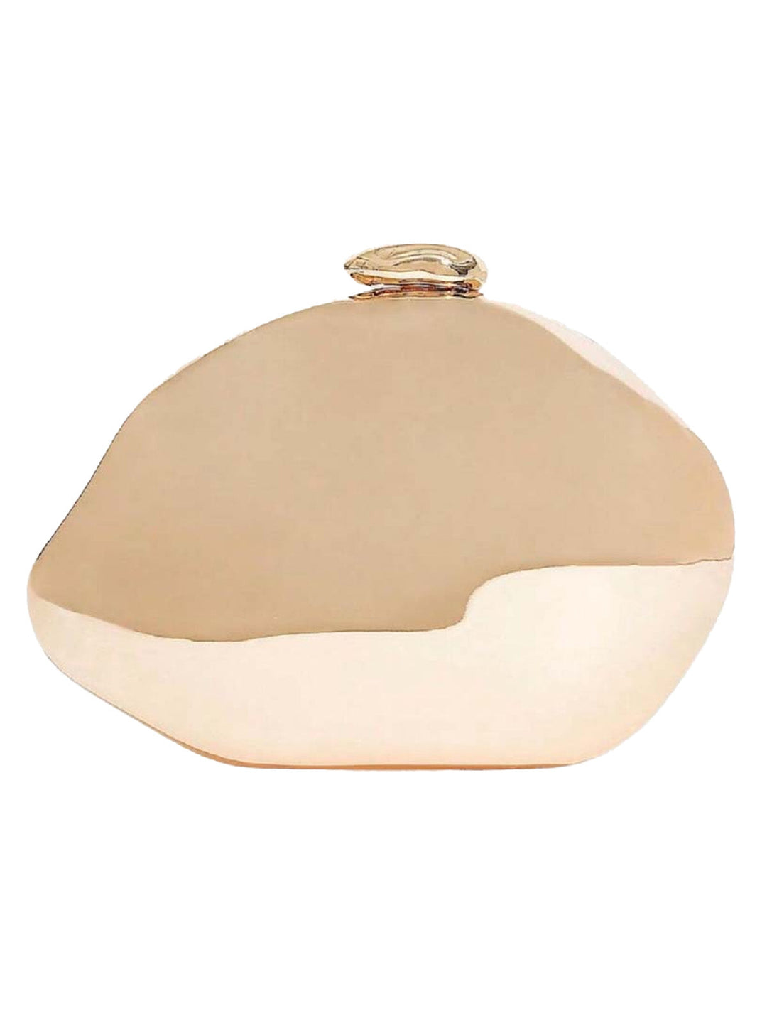 Metallic Stone Inlay Evening Bag - vintage fashion, retro style