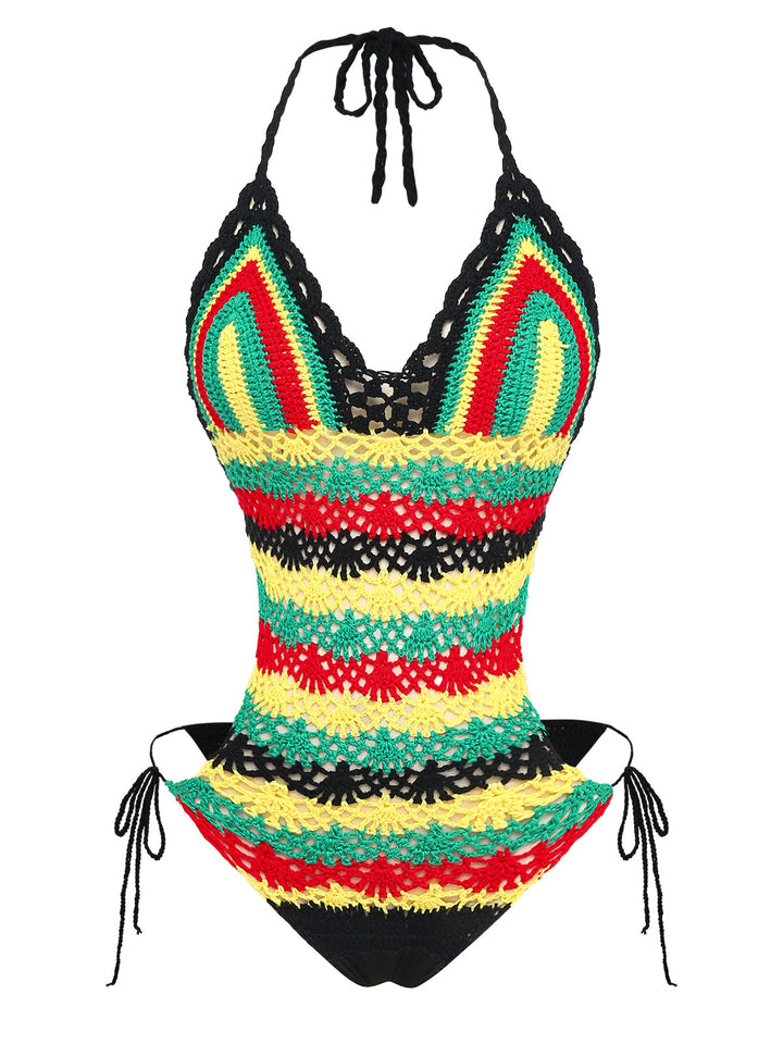 Crochet One Piece One Piece Swimsuit