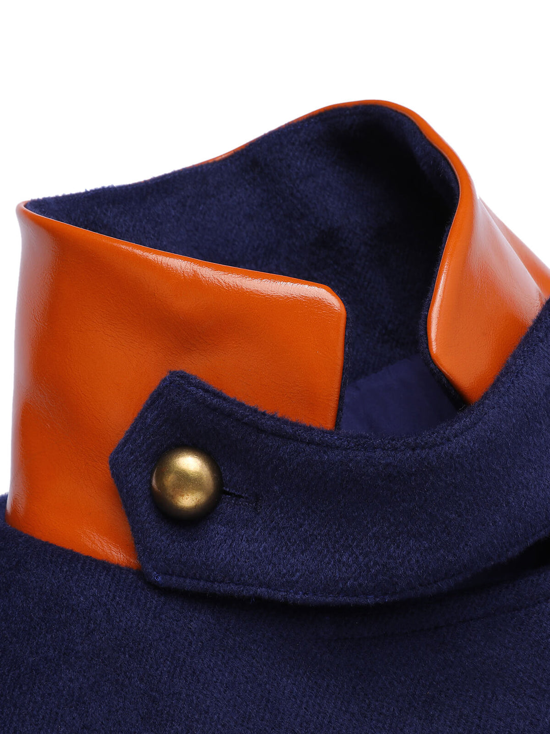 Navy Blue 1940s Patchwork Button Coat, vintage coat, outerwear - perfect for women who love vintage and fashion