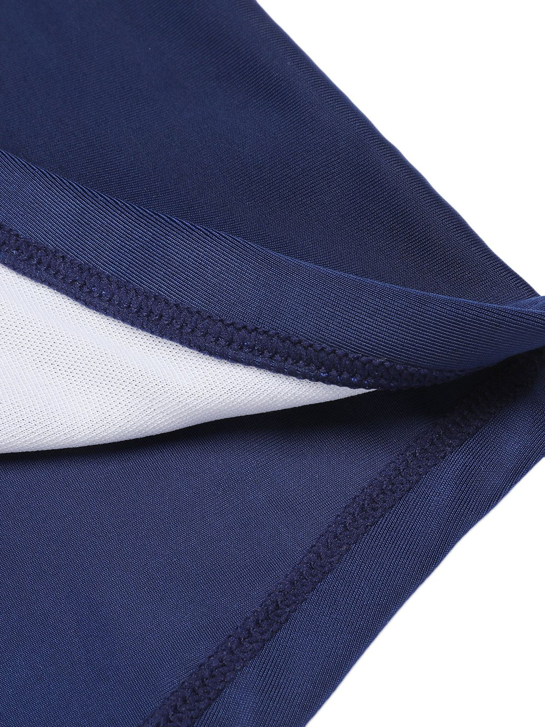 Navy Blue 1950s Solid Belt Button Halter Swimsuit, vintage swimsuit, pin-up swimwear - perfect for women who love vintage and retro fashion