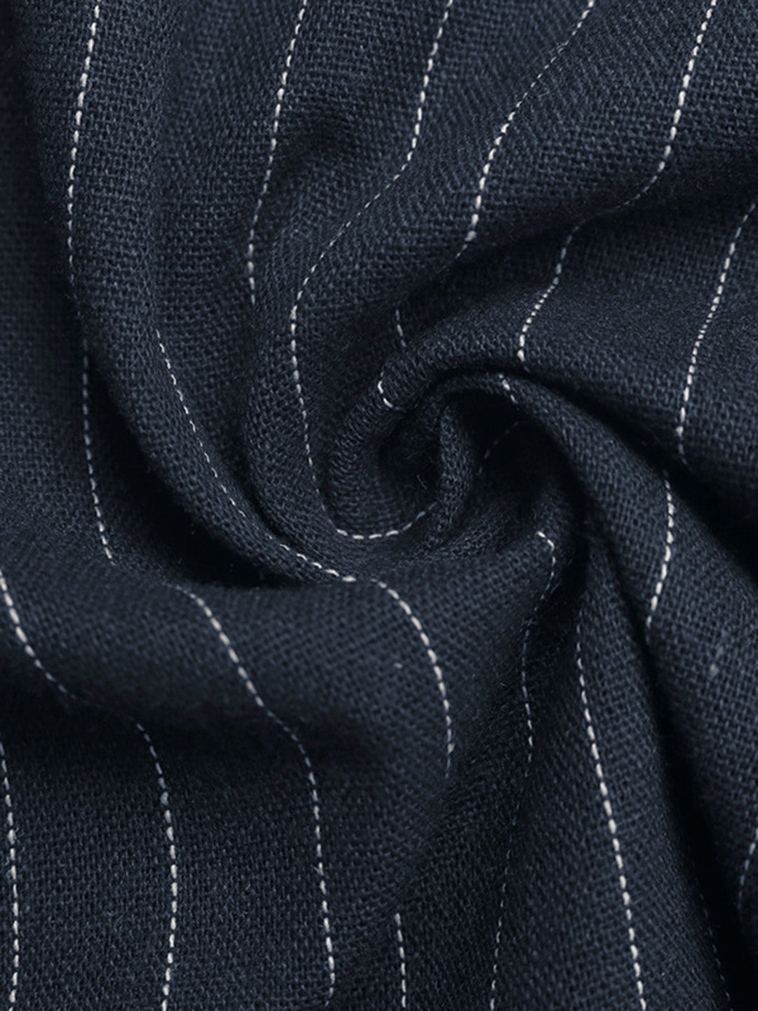 Navy Blue 1950s Striped Halter Backless Jumpsuit, vintage romper, retro jumpsuit - perfect for women who love vintage and retro fashion