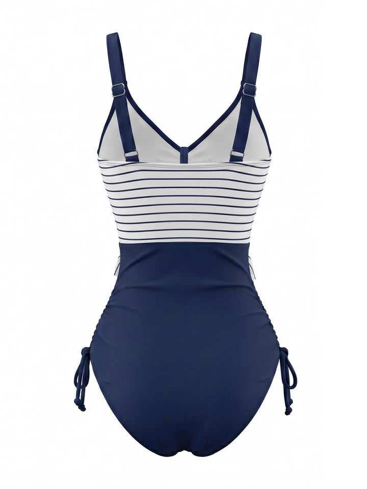 Navy Blue One Piece One Piece Swimsuit 2