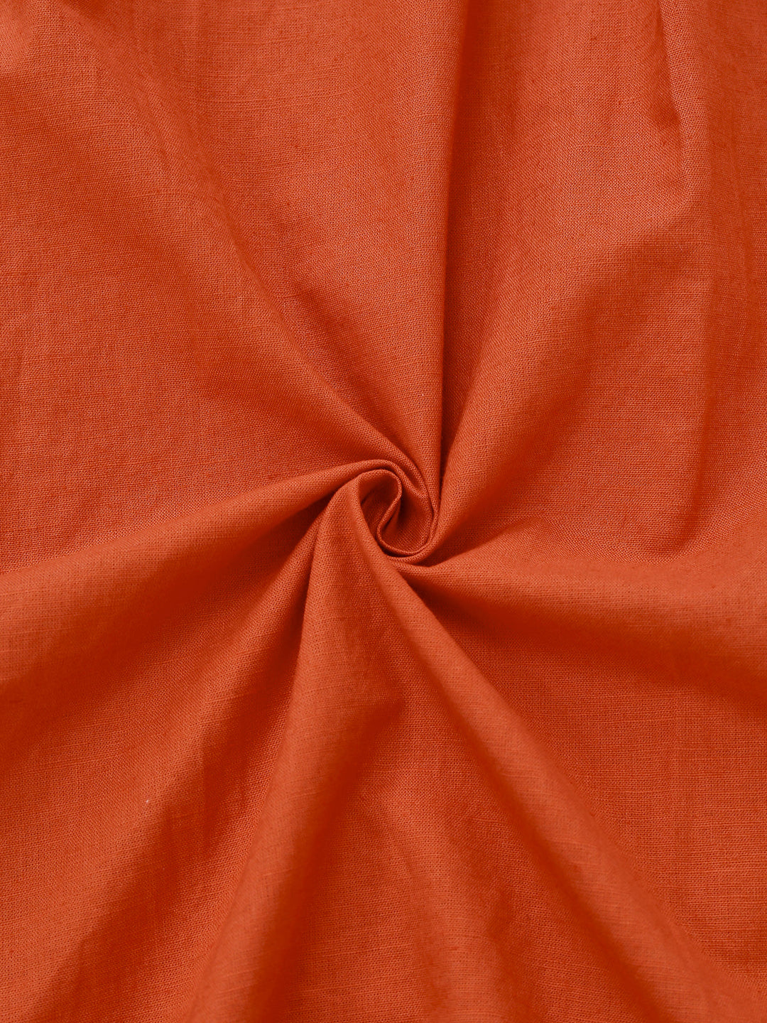 Orange 1940s V-Neck Brooch Button Solid Dress - vintage dress, retro fashion