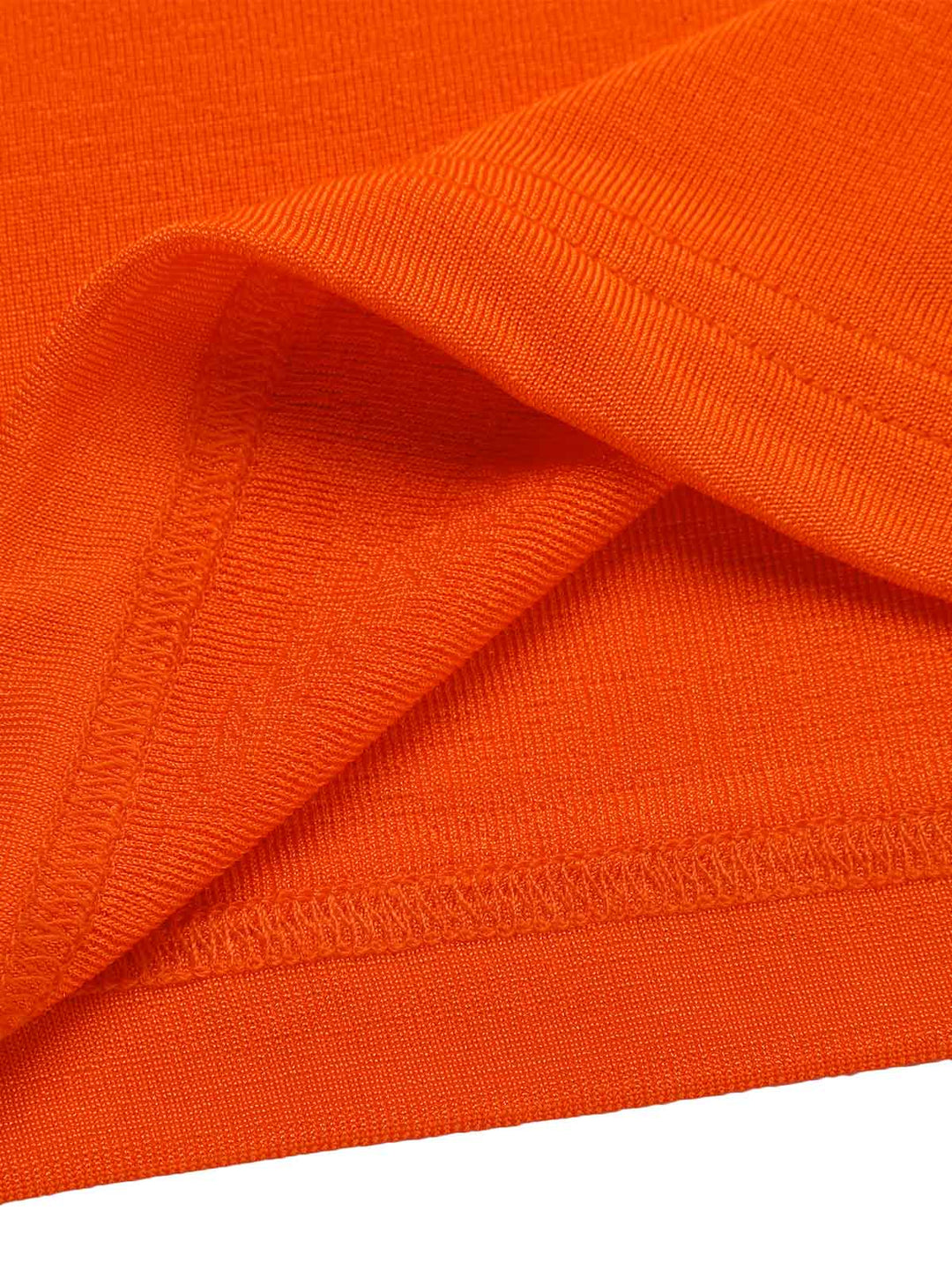 Orange 1960s Solid One Shoulder Sleeveless Dress, vintage dress, retro fashion - perfect for women who love vintage and retro fashion