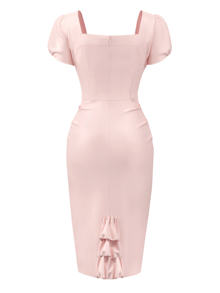 Pale 1960s Heart Puff Pencil | 1960s | vintage dress, retro fashion