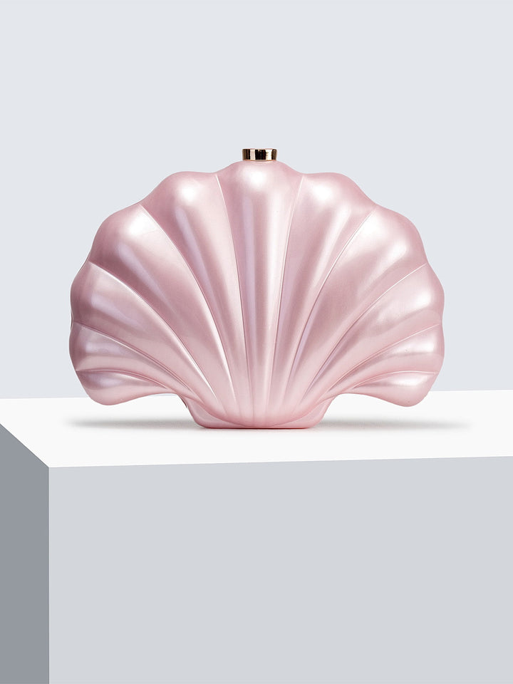 Pearl-Shell-Hardcase-Metallic-Finish-Clutch-Bag