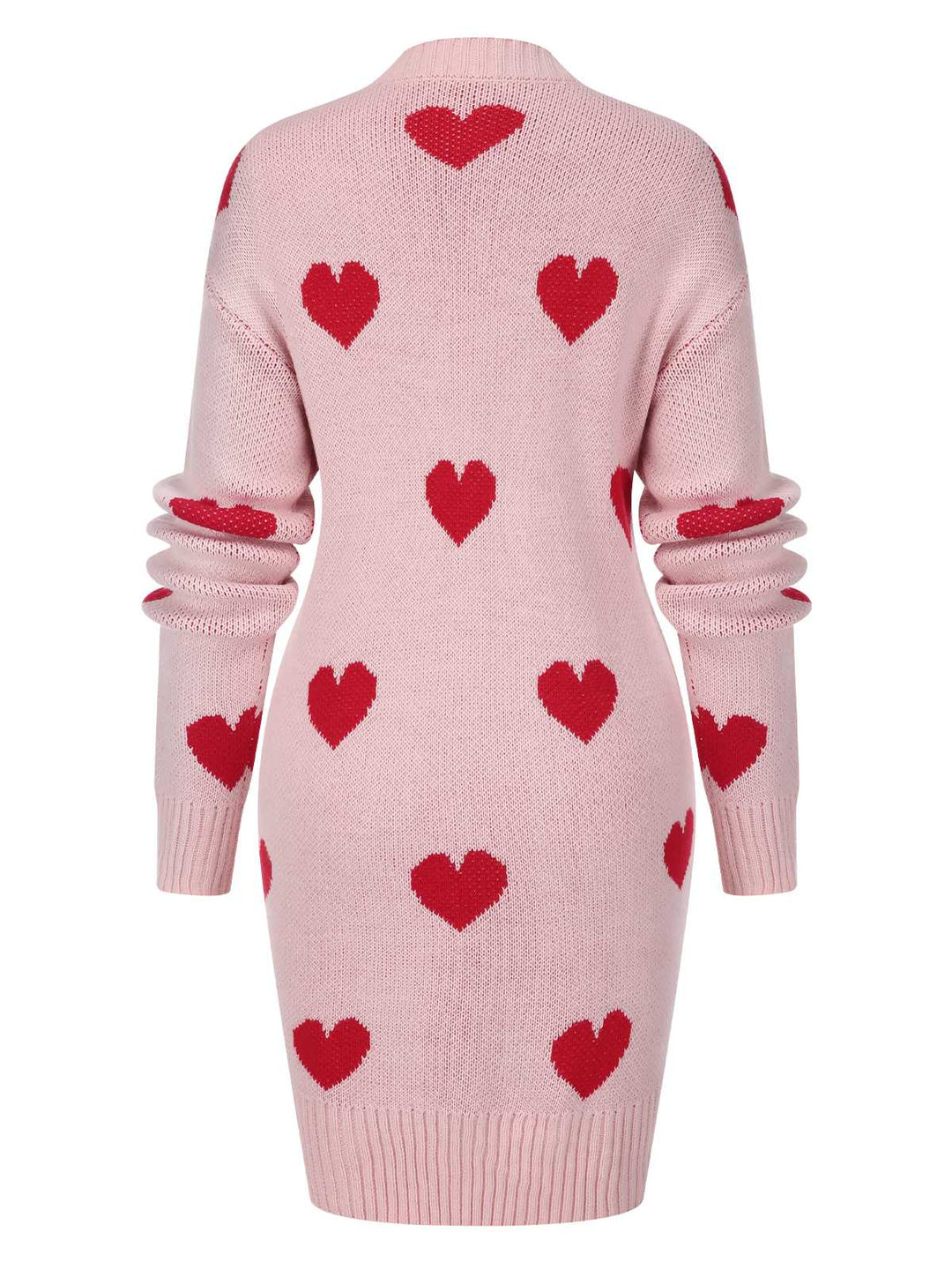 1930s Heart Long Knitted Cardigan | 1930s | vintage fashion, retro style