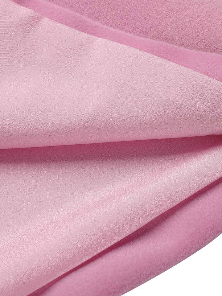 Pink 1930s Velvet Patchwork Button Coat - vintage fashion, style