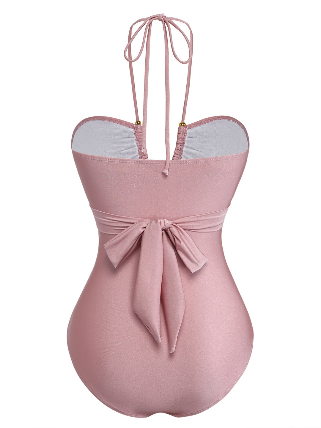 Pink Vintage One Piece Swimsuit, vintage swimsuit, swimwear - perfect for women who love vintage and retro fashion
