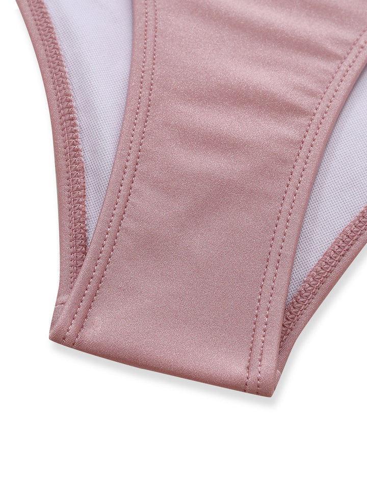 Pink Vintage One Piece Swimsuit, vintage swimsuit, swimwear - perfect for women who love vintage and retro fashion
