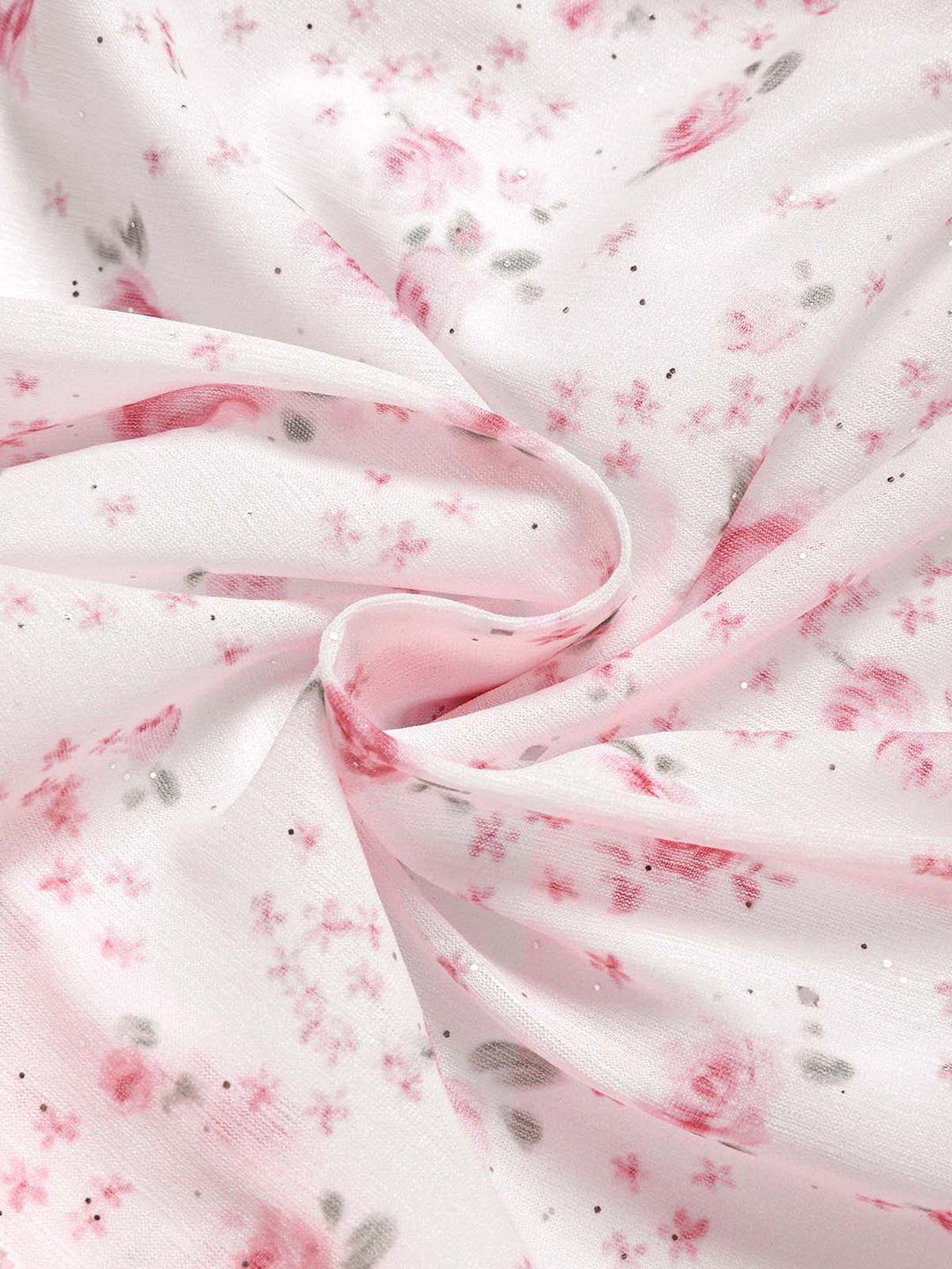 [Pre-Sale] Pink Halter Ruffle Chiffon Swimsuit