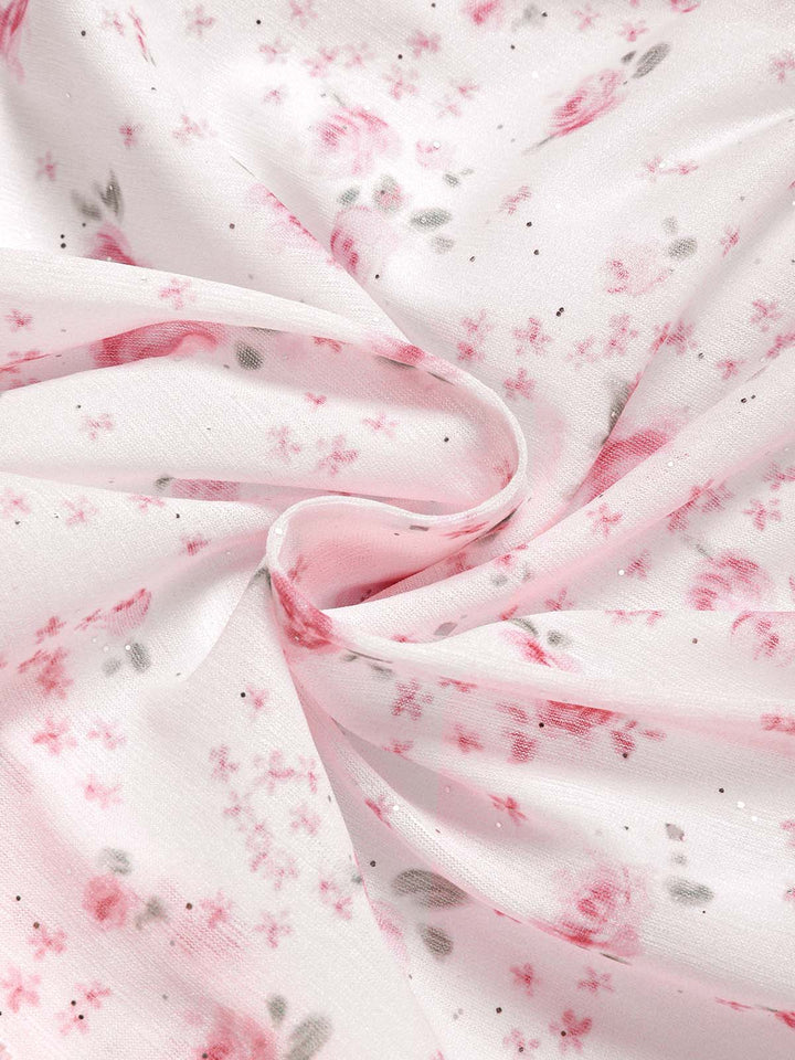 [Pre-Sale] Pink Halter Ruffle Chiffon Swimsuit