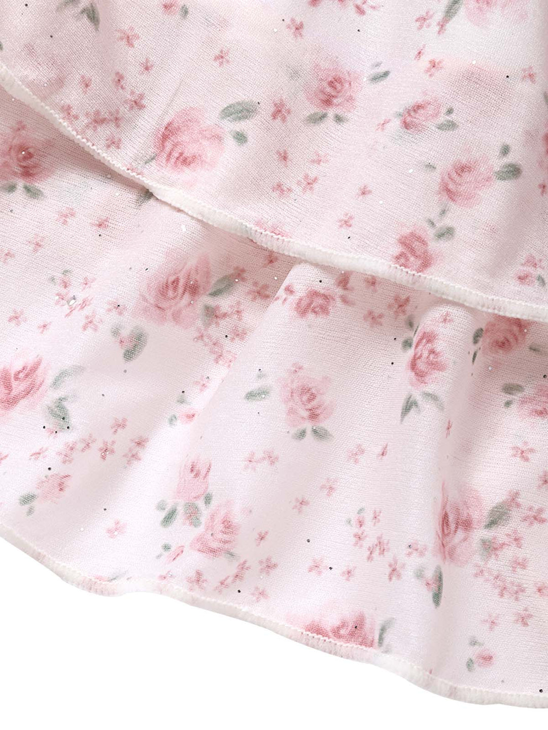 [Pre-Sale] Pink Halter Ruffle Chiffon Swimsuit