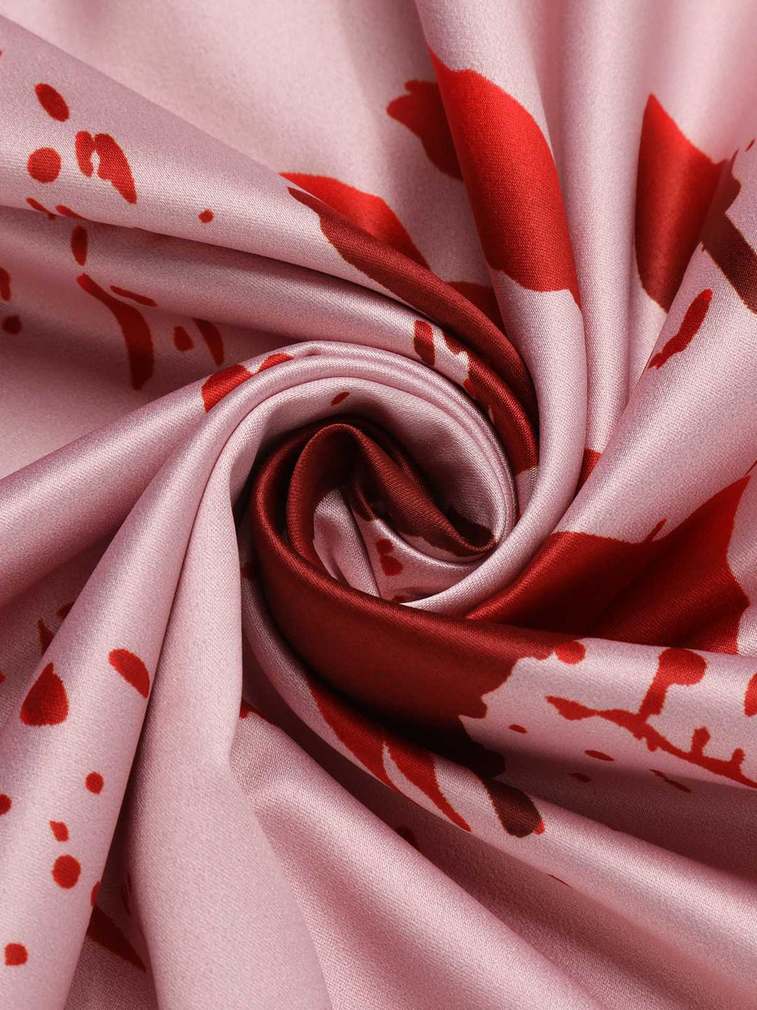 Pink 1950s Halloween Bloodstain Halter Dress: timeless style reimagined