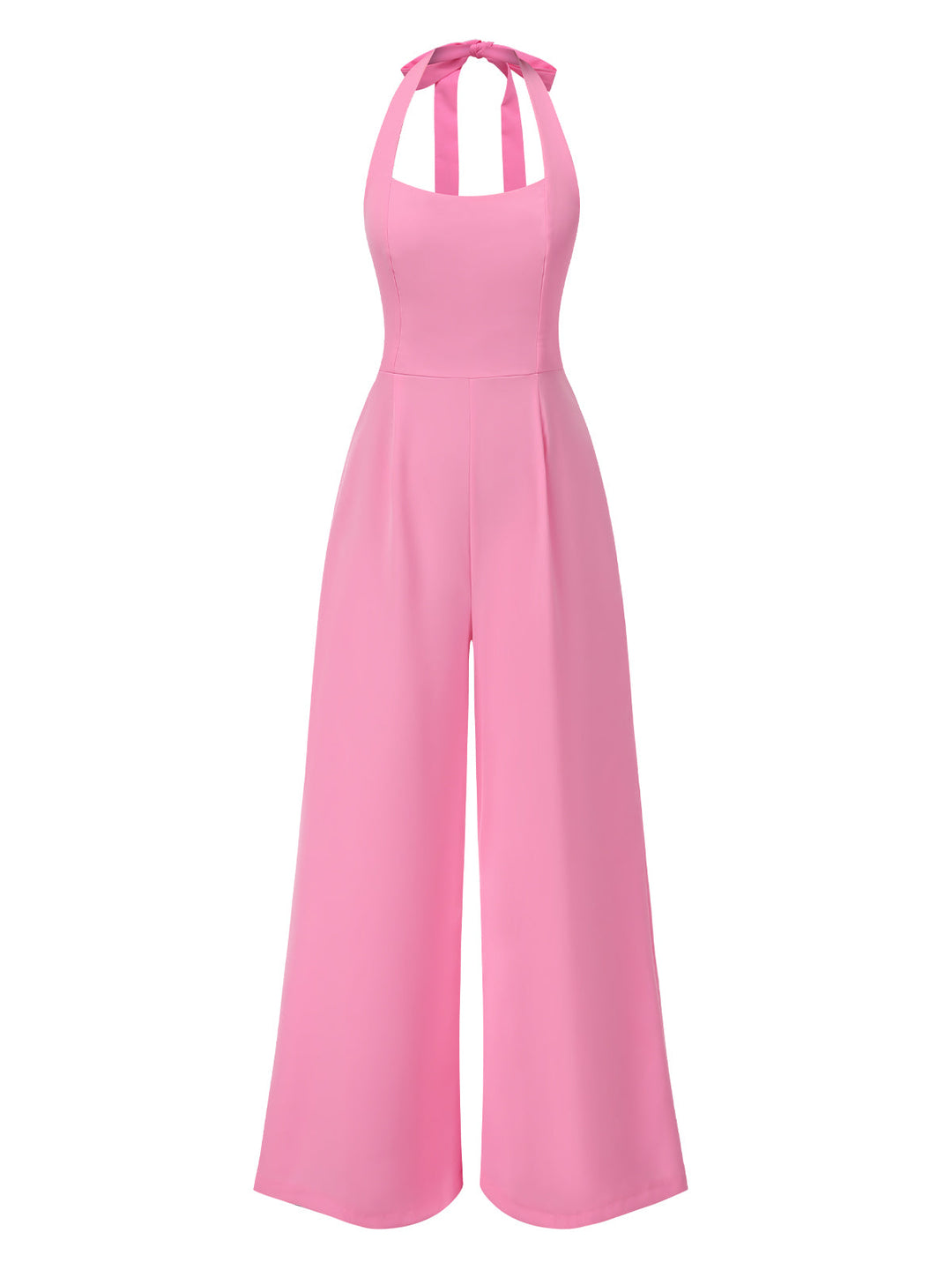 1950s Halter Solid Jumpsuit | 1950s | vintage romper, retro jumpsuit