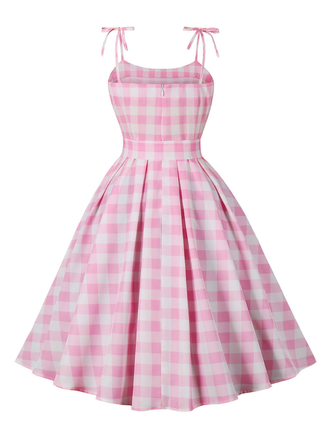 1950s Spaghetti Strap Plaid Swing | 1950s | vintage dress, retro fashion