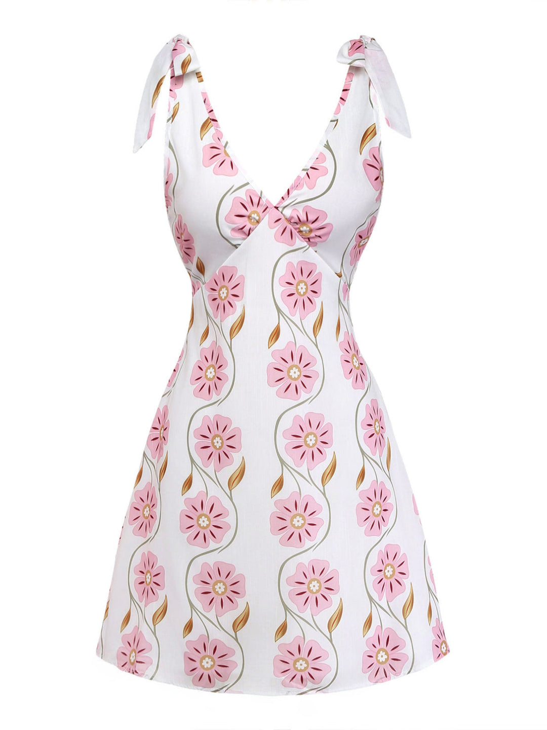 Pink 1960s Vintage Retro Dress 3