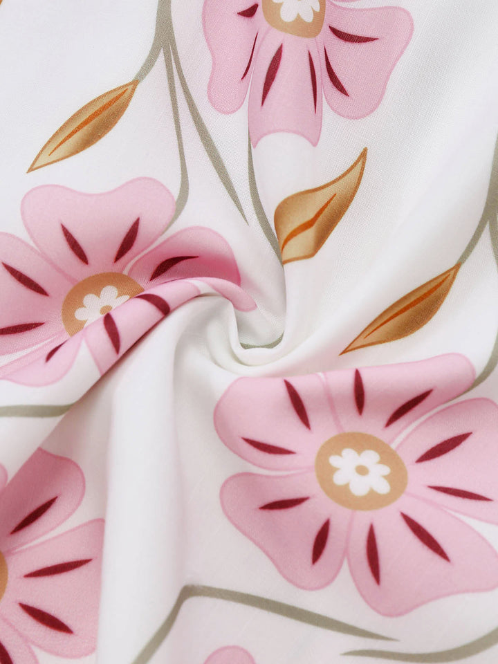 Pink 1960s Vintage Retro Dress 6
