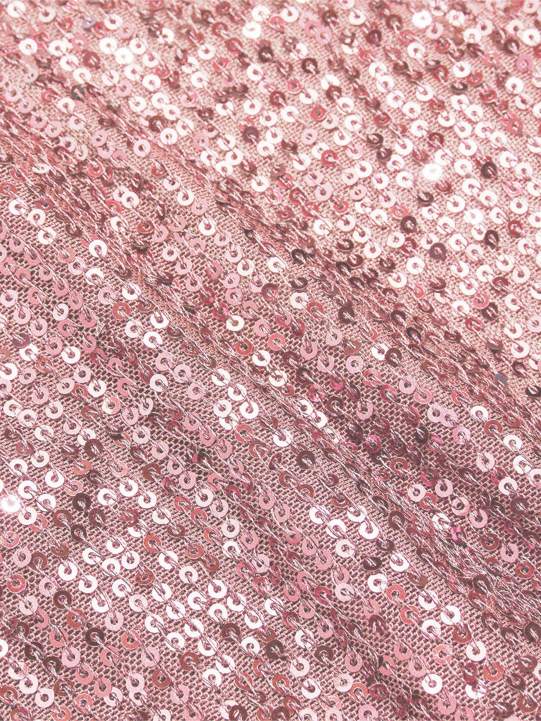 Pink 1960s Sequined Wide-Leg Jumpsuit - vintage jumpsuit, retro fashion