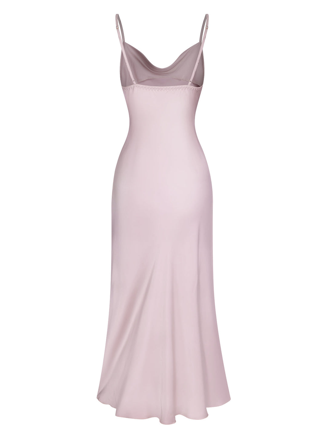 Solid Satin Ruffled Tulip | | vintage dress, retro fashion