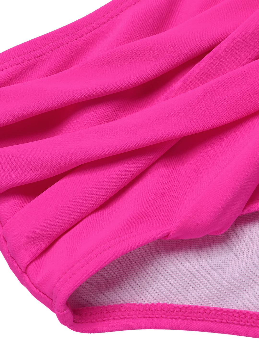 Pink Solid Strap Bandage Bikini Set - vintage fashion, retro style