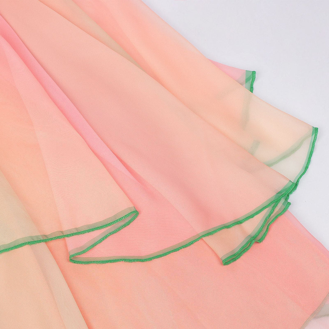 Pink 1970s Wicked Witch Glinda Top &amp; Skirt Set - vintage skirt, retro style