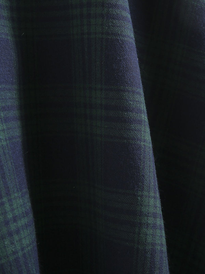 Plaids 1950s Buttoned Belted Swing Dress: timeless style reimagined