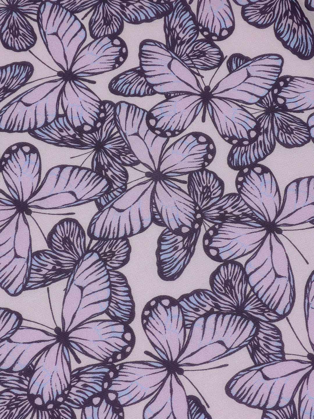 Purple 1930s Butterfly V-Neck Sleeveless Dress, vintage dress, retro fashion - perfect for women who love vintage and retro fashion
