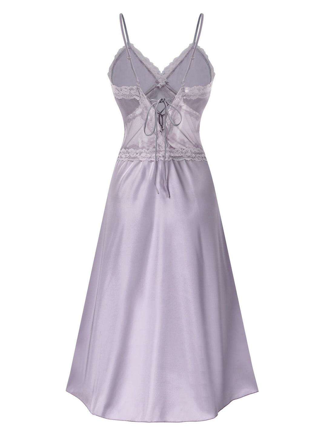 Straps Lace Patchwork Satin | | vintage dress, retro fashion
