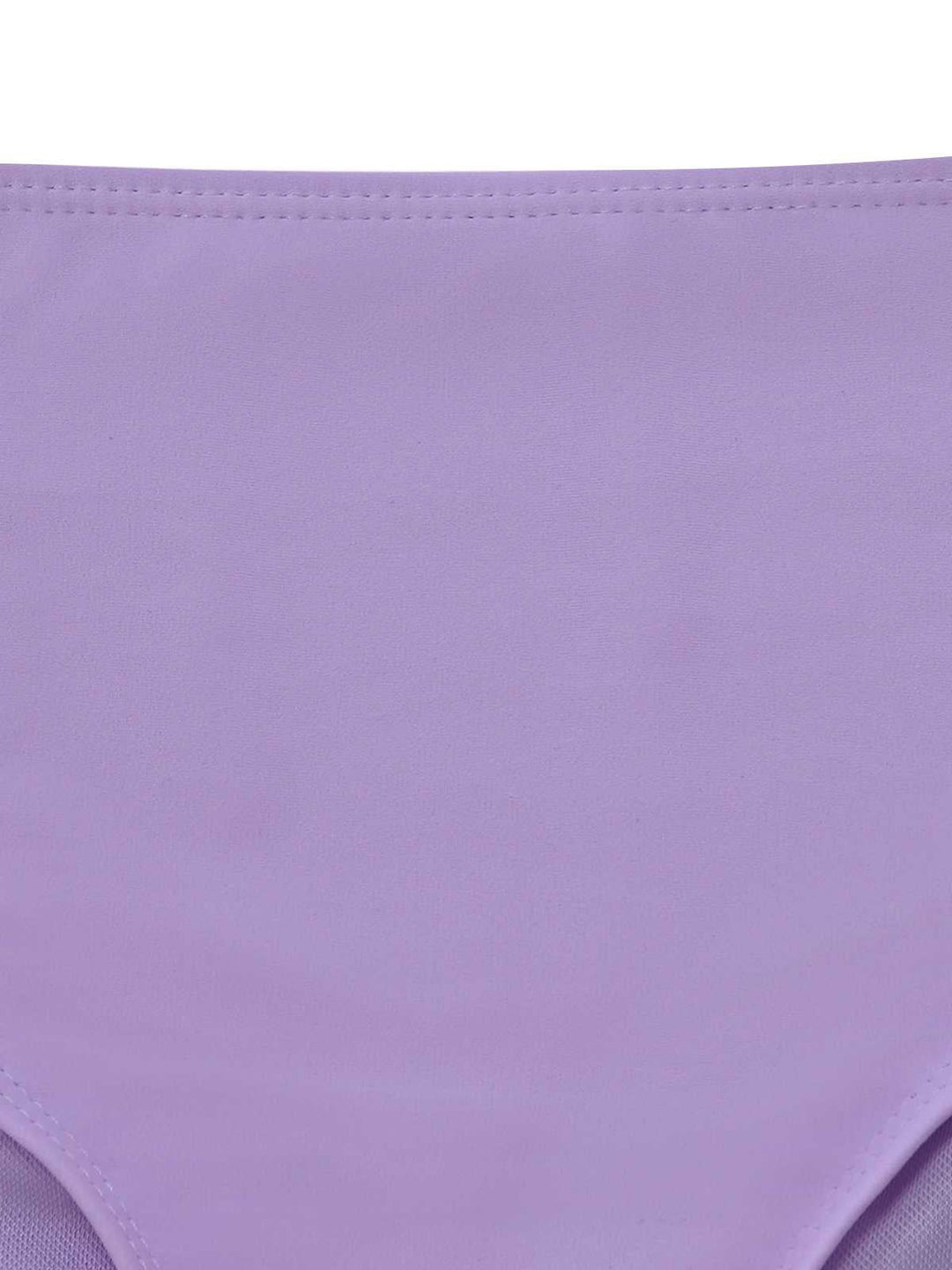 Purple 1940s Halter Scalloped Eyelet Tankini Set: beautiful vintage fashion, retro style, classic elegance with timeless appeal