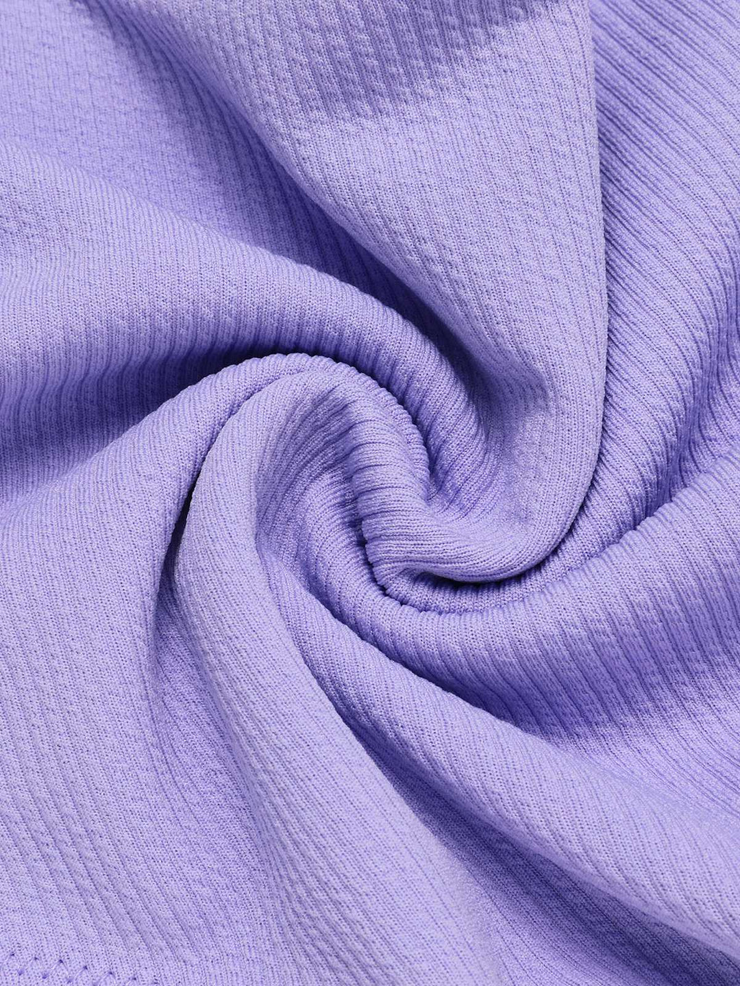 Purple 1950s Spaghetti Strap Bandeau Swimsuit — because 1950s glamour never goes out of style