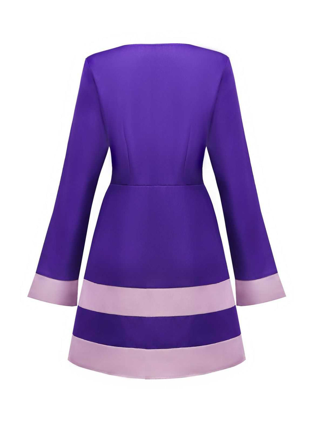 Purple 1960s Daphne-Inspired Mod Dress Set - vintage dress, retro fashion, elegant red