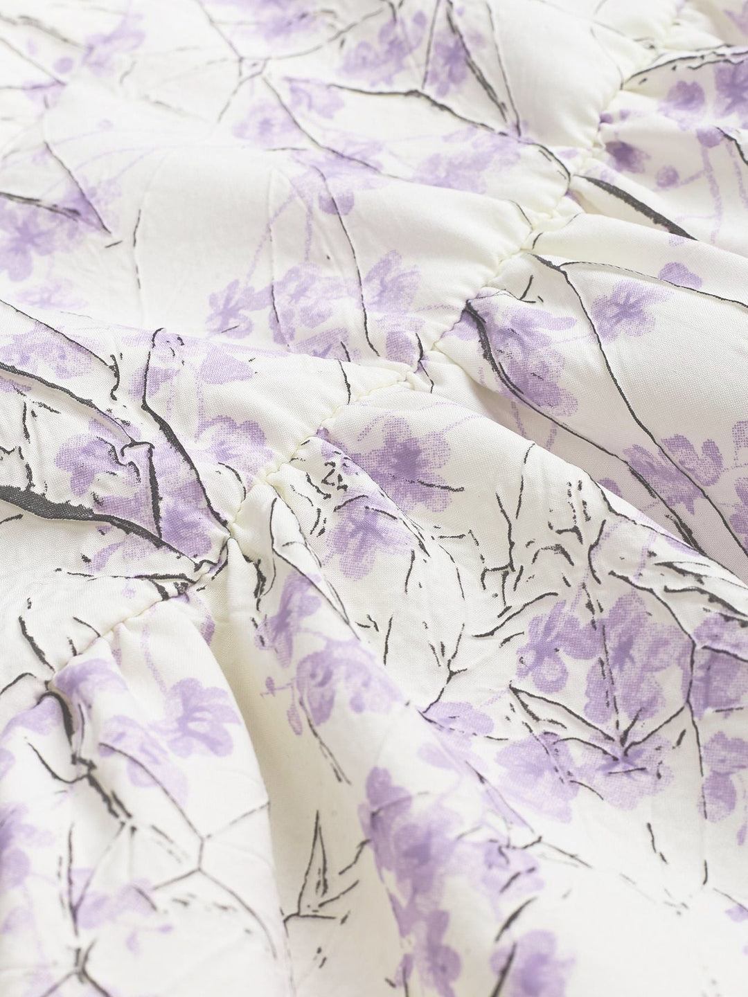 Purple 1970s Floral Print Spaghetti Strap Romper - vintage jumpsuit, retro fashion