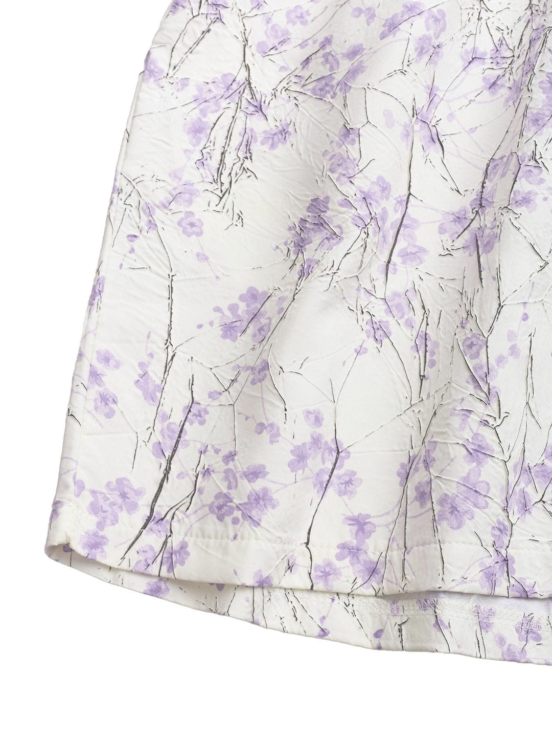 Purple 1970s Floral Print Spaghetti Strap Romper - vintage jumpsuit, retro fashion