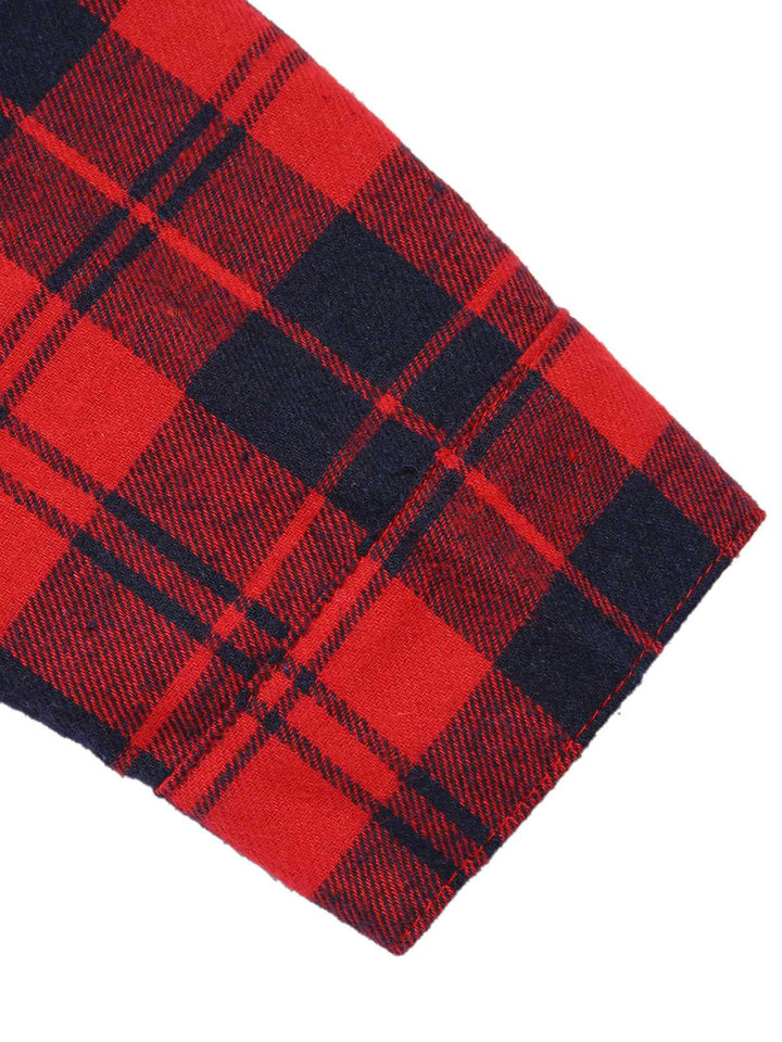 Red 1930s Christmas Plaid Jumpsuit: timeless style reimagined