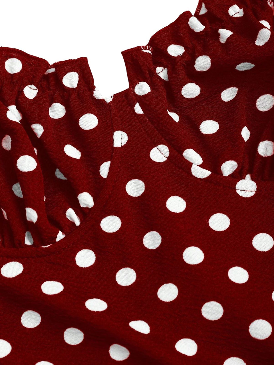 Red 1930s Polka Dot Spaghetti Strap Bodycon Dress, vintage dress, retro fashion - perfect for women who love vintage and retro fashion