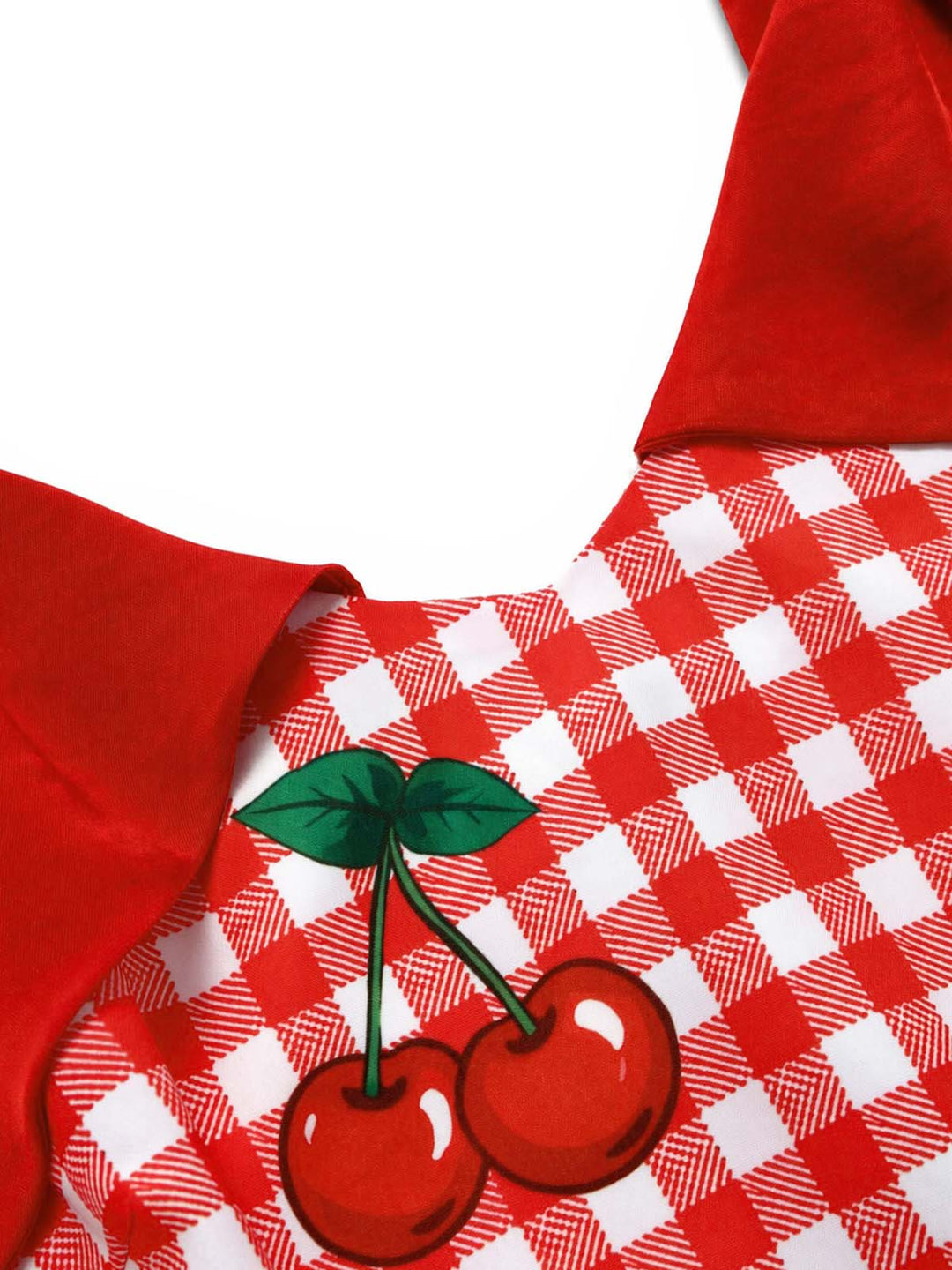 [Pre-Sale] Flame Scarlet 1950s Vintage Dress 6