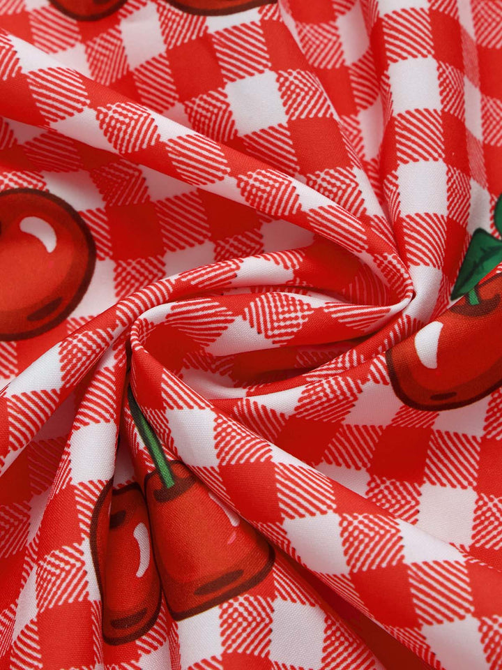 [Pre-Sale] Flame Scarlet 1950s Vintage Dress 8