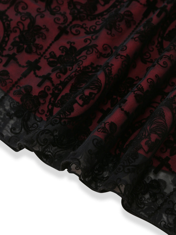 Red Vintage Dress 2